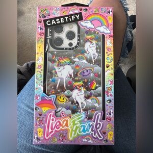 Casetify Lisa Frank Rainbow Unicorn Phone Case for iPhone 15 Pro Max
